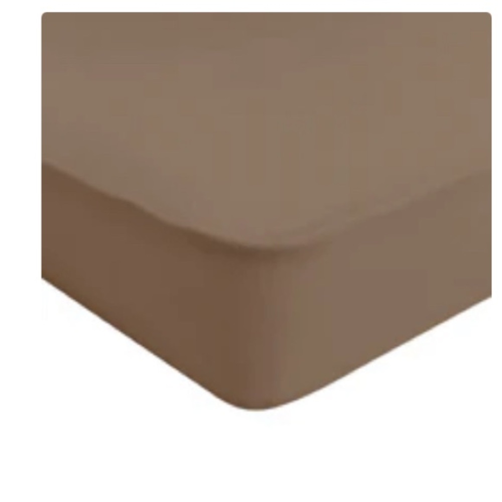 KyteBABY crib sheet in Coffee